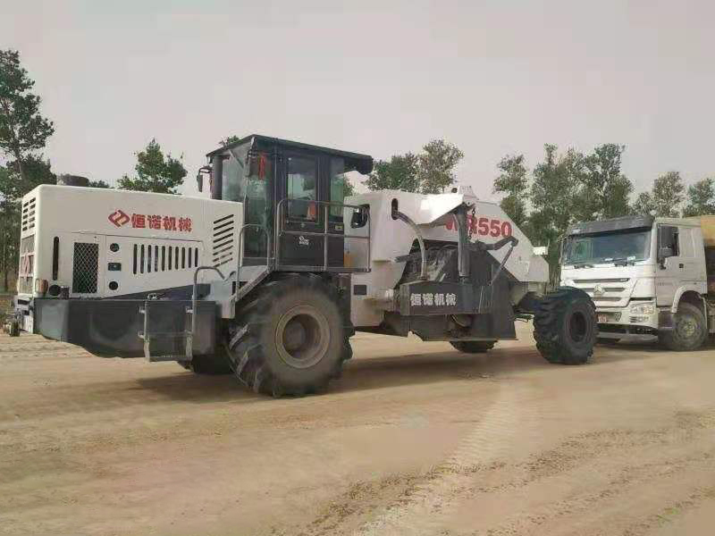 出租冷再生機之水泥改良土施工流程！